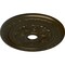 Ekena Millwork Palmetto Ceiling Medallion (Fits Canopies up to 3 5/8"), 23 5/8"OD x 3 5/8"ID x 1 5/8"P, Green Gold CM23PMGGS - alternate 3